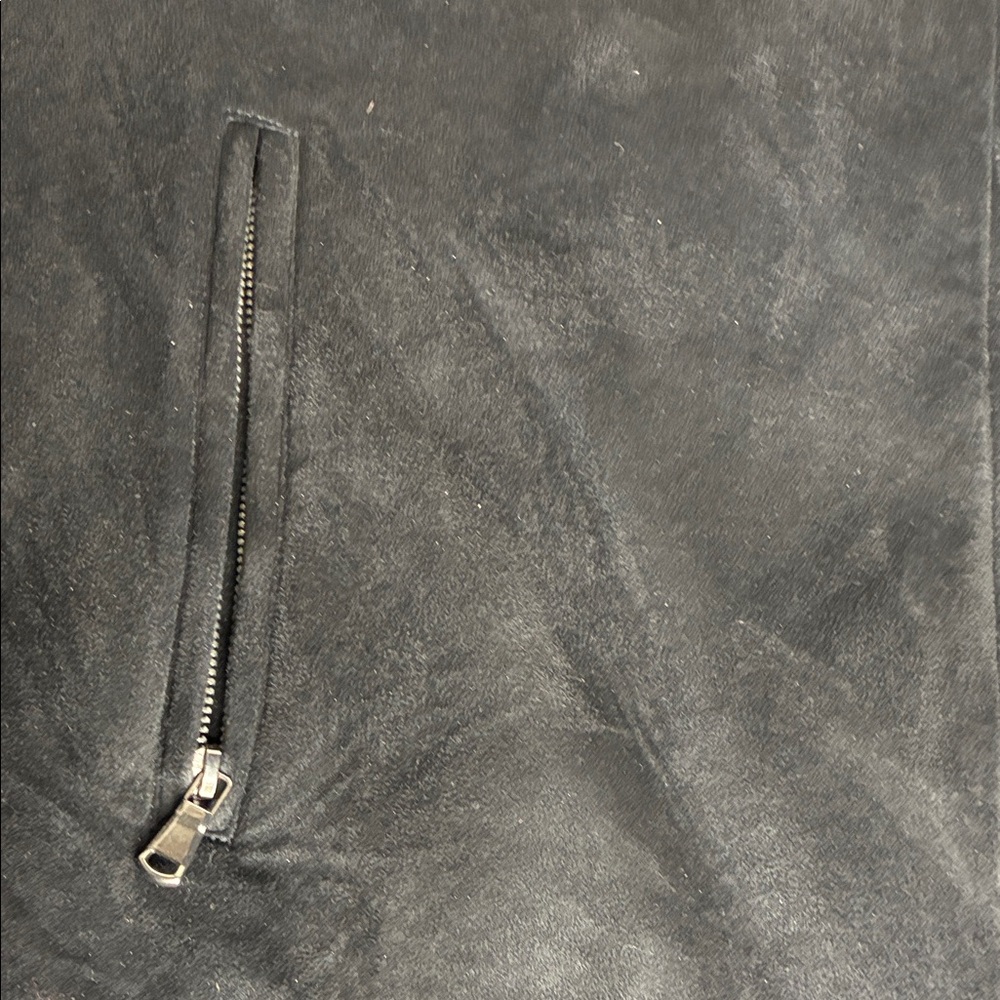 Black Suede Bomber Jacket - Men - Picture 5 of 10